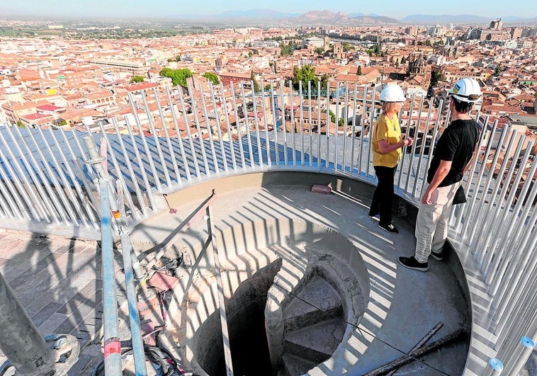 Acaba la obra del gran mirador de Granada